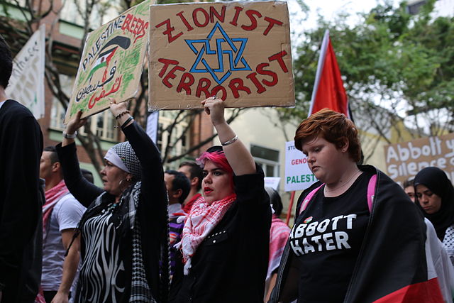 Gaza protest